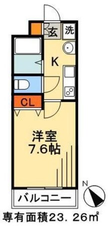ハローパル南八幡の物件間取画像